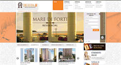 Desktop Screenshot of construtorajr.com.br